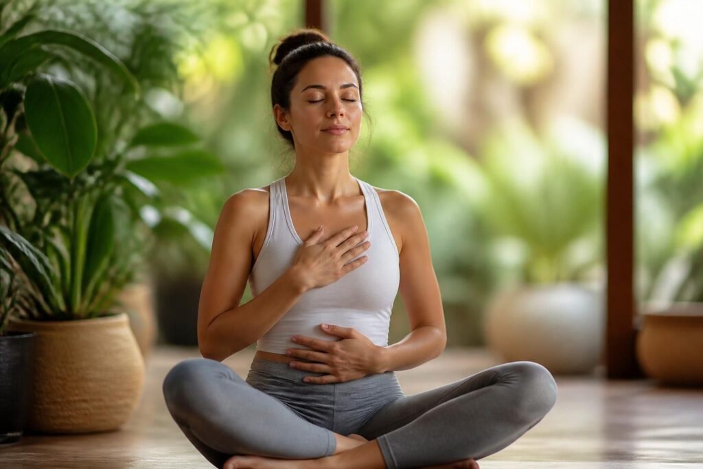 découvrez comment la respiration ventrale peut favoriser l'apaisement nerveux et améliorer votre bien-être global en matière de santé.