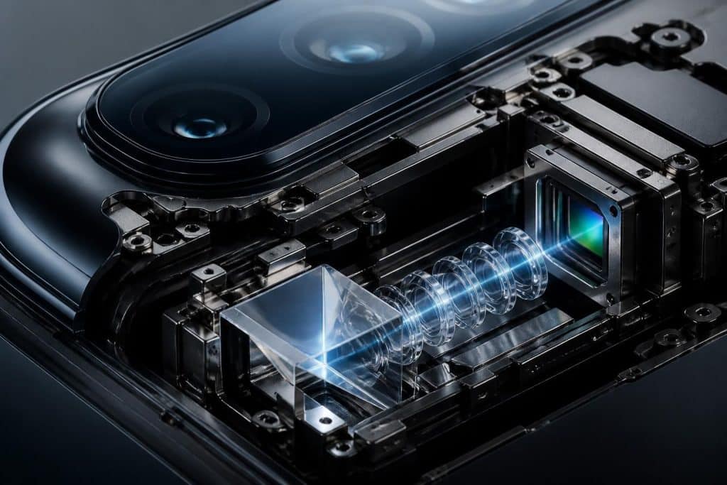 découvrez comment l'interaction entre l'objectif périscopique et le zoom optique révolutionne les technologies d'imagerie, offrant des performances accrues et une meilleure qualité visuelle.