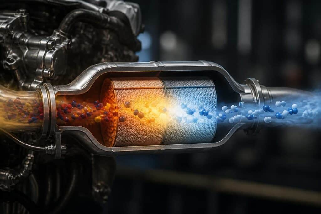 explorez comment le catalyseur influence la réduction de la toxicité des émissions automobiles pour un environnement plus sain et une meilleure qualité de l'air.