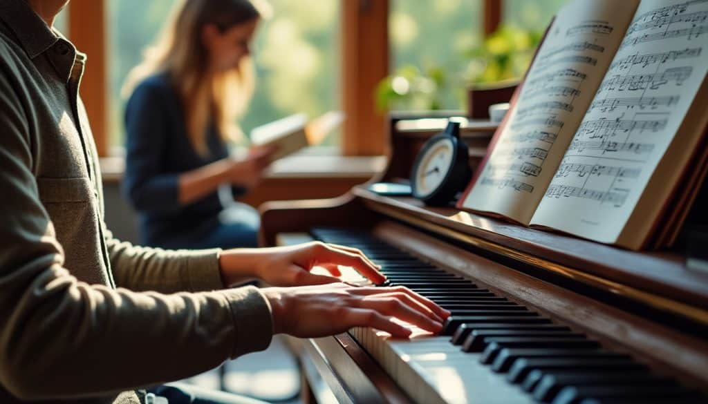 découvrez les étapes clés pour préparer un examen de piano : organiser votre travail, maîtriser le programme et jouer avec confiance le jour j.