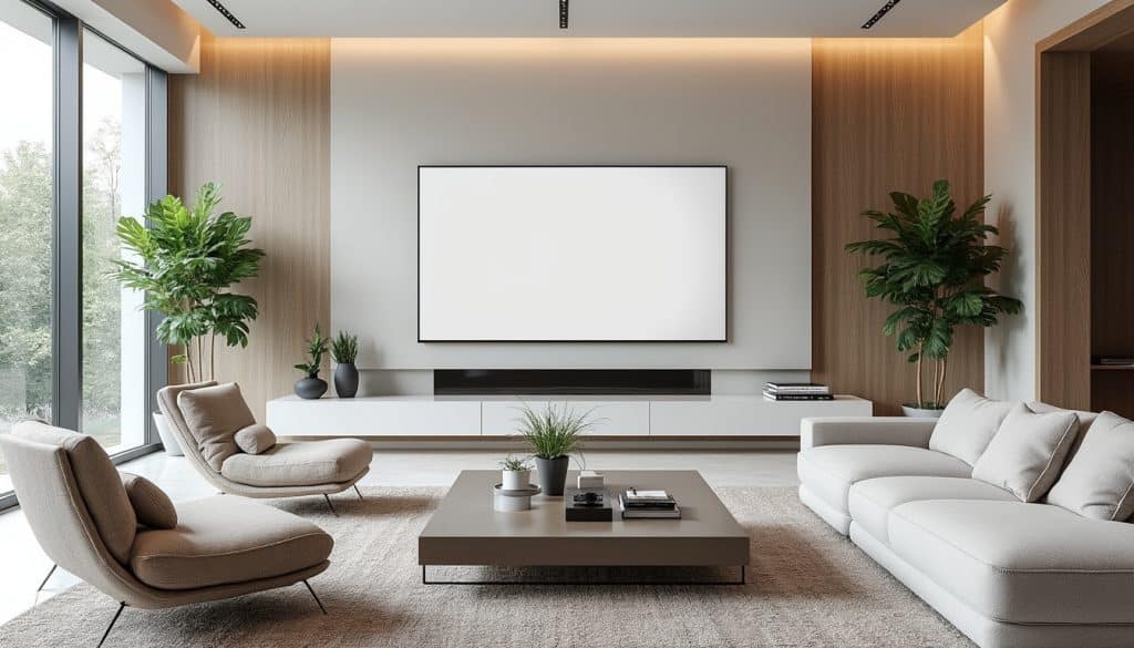 découvrez comment choisir la tv idéale pour votre salon spacieux avec des conseils clairs et essentiels pour une expérience visuelle optimale.