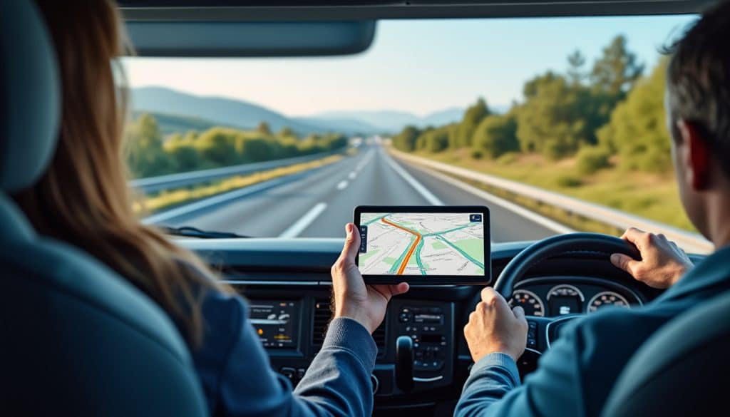découvrez comment créer un itinéraire pour poids lourds et paramétrer votre navigation selon les dimensions et restrictions de votre véhicule.
